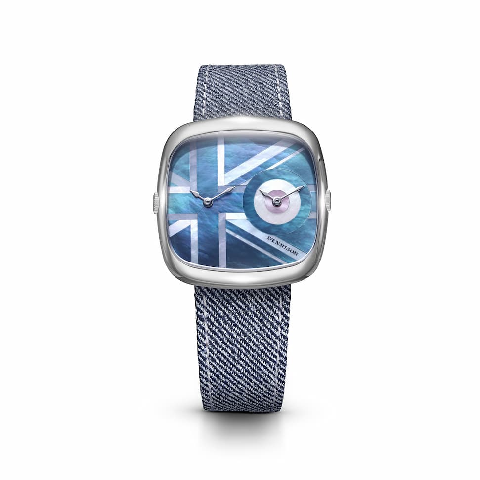 Dennison Carnaby Blue – Detail View