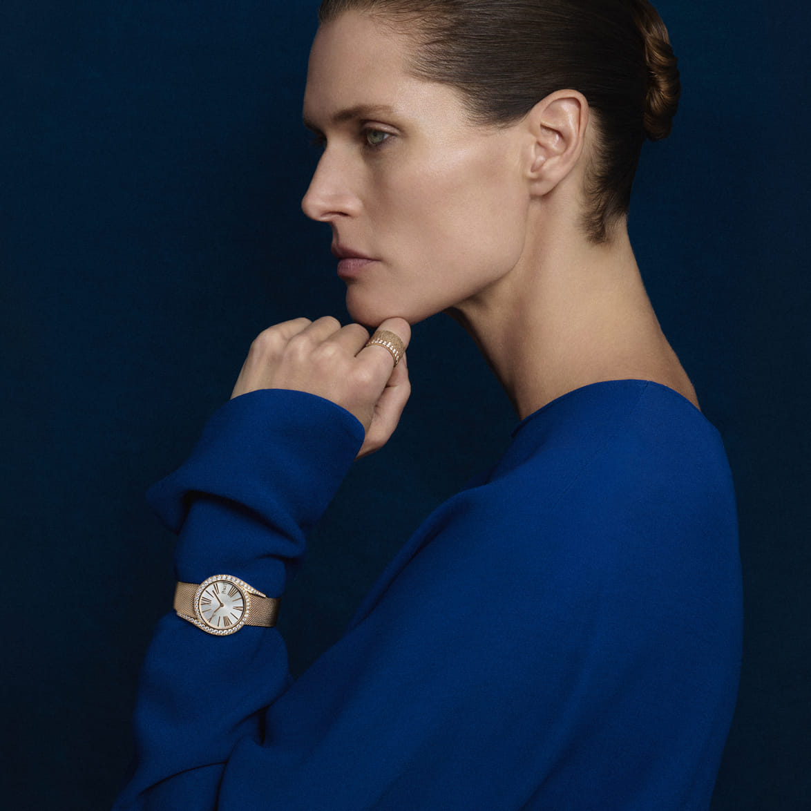 Piaget-Glow-Ring in einem Kampagnenmotiv