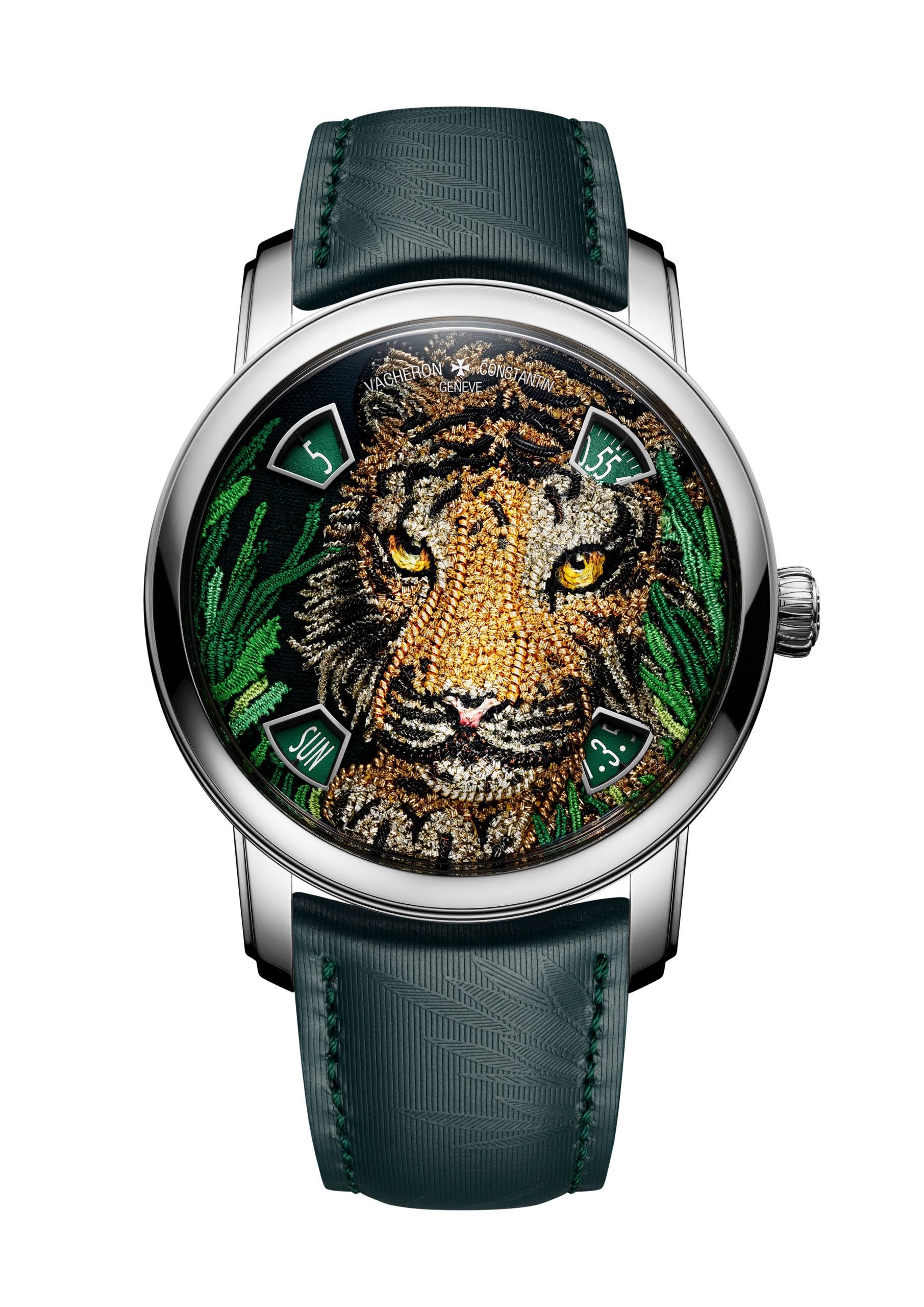 Vacheron Constantin Métiers d’Art Tigerbroidery with Gold Embroidery