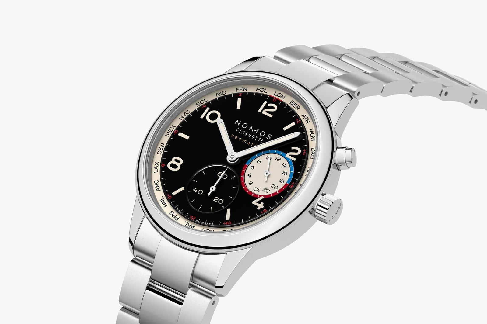NOMOS Club Sport neomatik Weltzeit dark