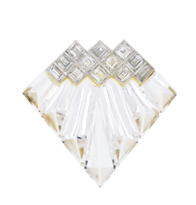 Diamantbrosche von Suzanne Belperron, Groene et Darde
