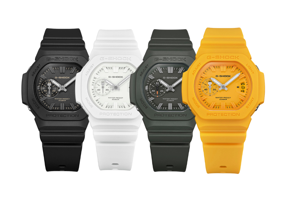 G-SHOCK GAC-2500 in vier Farbvarianten