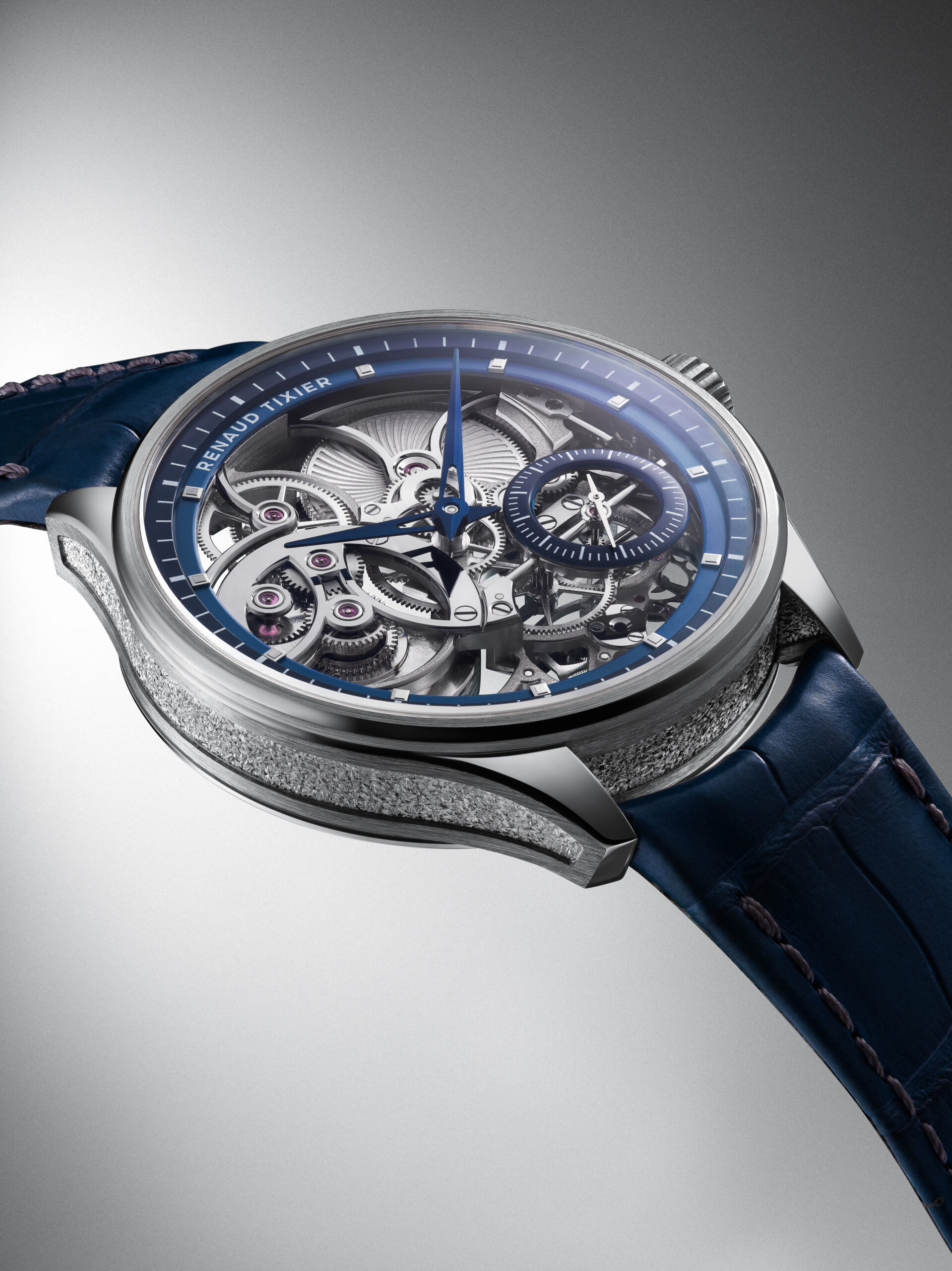 Renaud Tixier Monday Skeleton in Blue