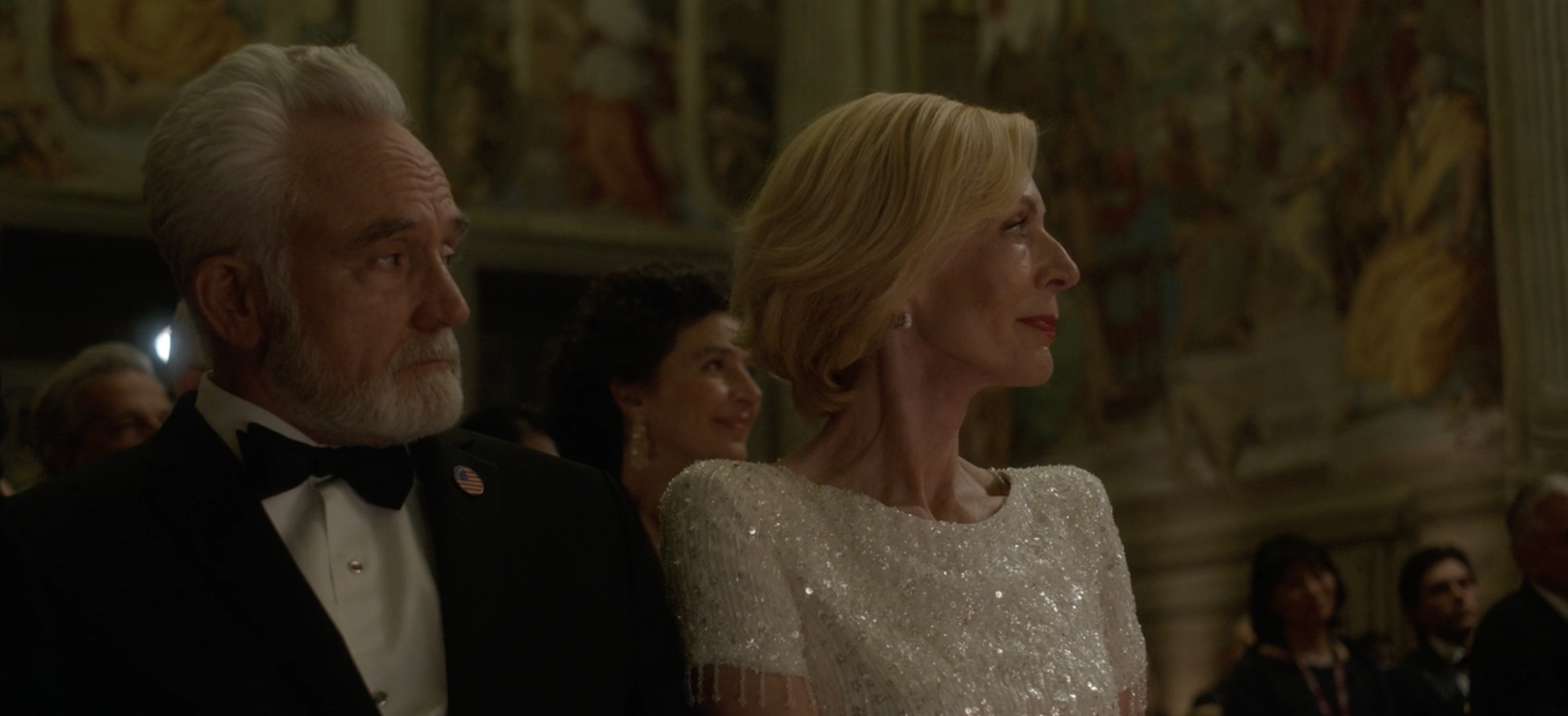 Allison Janney as Grace Penn wearing Ghost earrings
