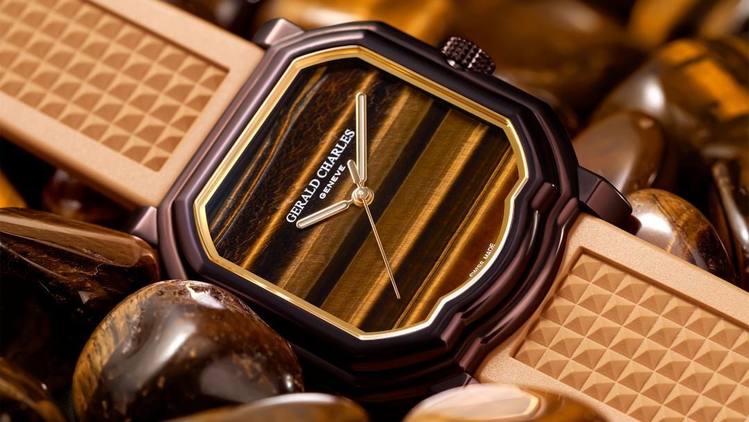 Gerald Charles Maestro 2.0 Ultra-Thin Tiger's Eye