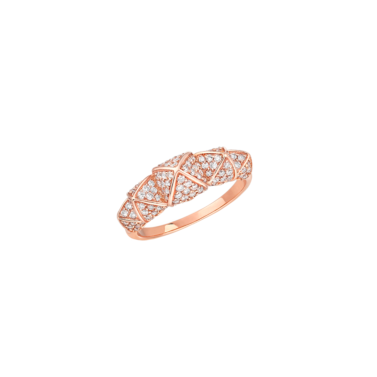 Korloff Korlove Ring mit fünf Herzmotiven