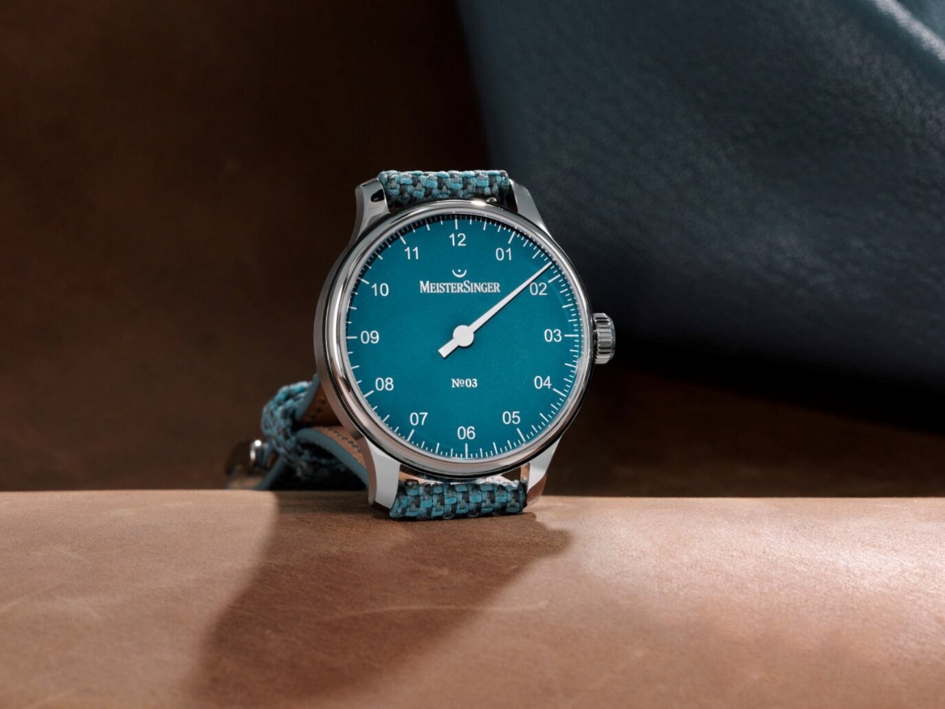 MeisterSinger Perigraph Special in Türkisblau