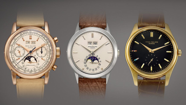 Patek Philippe watches from Sotheby’s collection