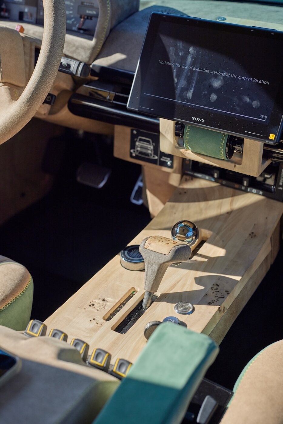 Innenraum des Range Rover Classic by Vinile