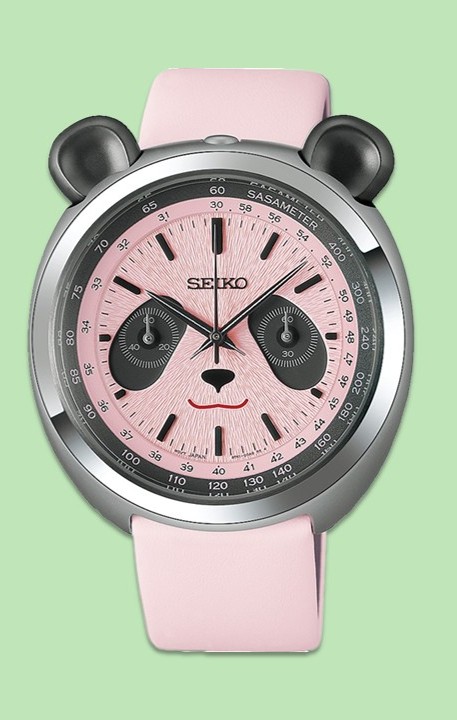 Seiko Power Design Project HHK002P1 with a pink dial