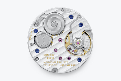 NOMOS Handaufzugskaliber DUW 4001